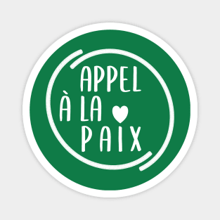 Appel à la Paix Magnet